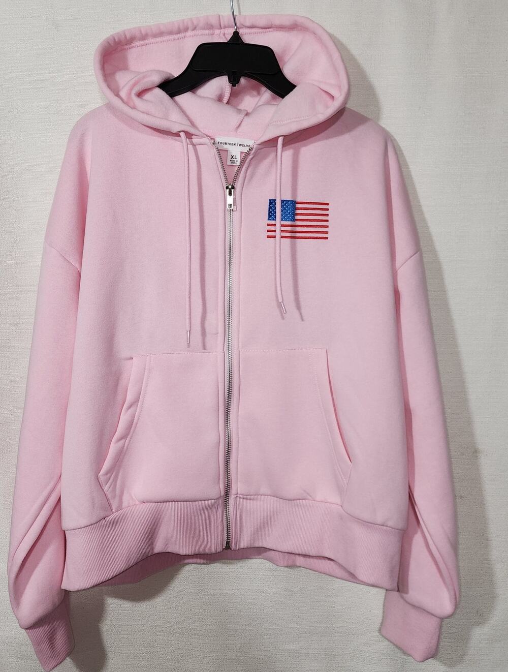 United States 1993 women's pink hoodie XL